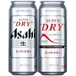 Amazon.co.jp: Asahi Super Dry Can (Beer, 16.9 fl oz (500 ml) x 24